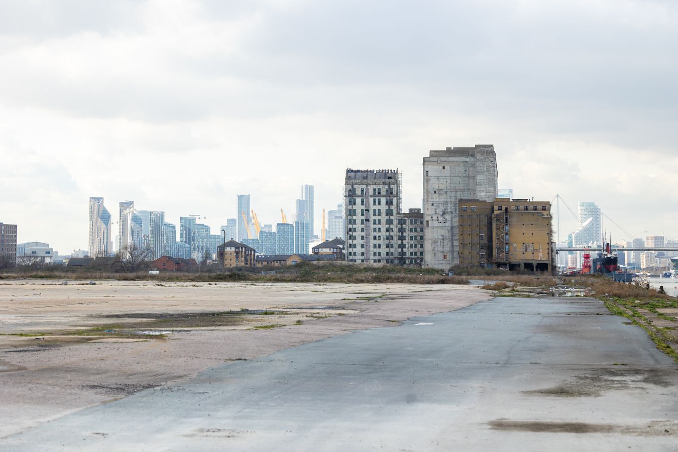 Dockyard London city views