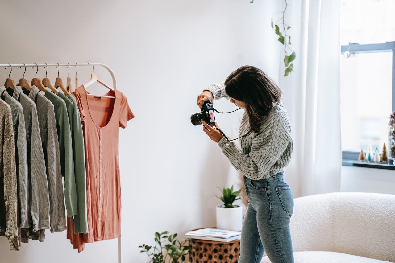 Product photography setup for indoors shooting