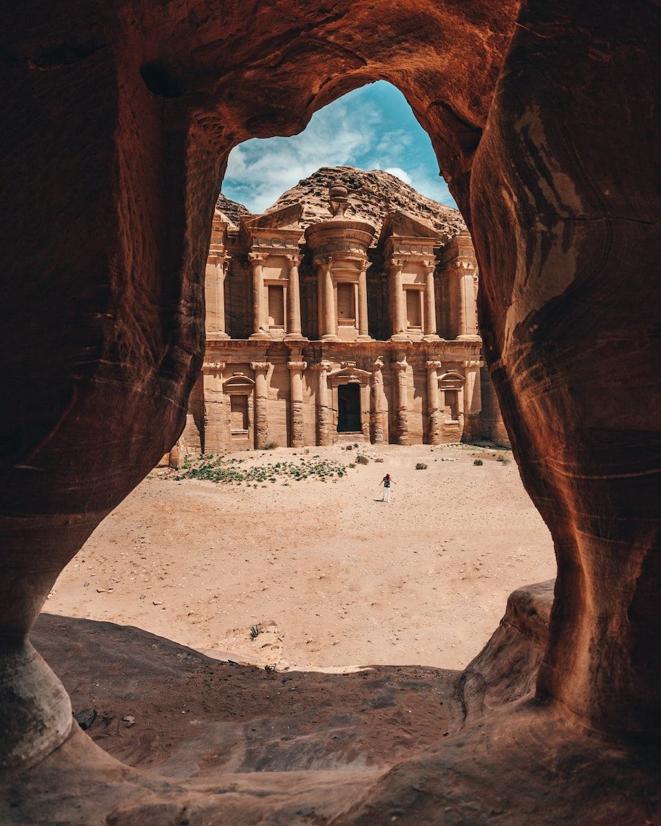 Image of Petra in Jordan 