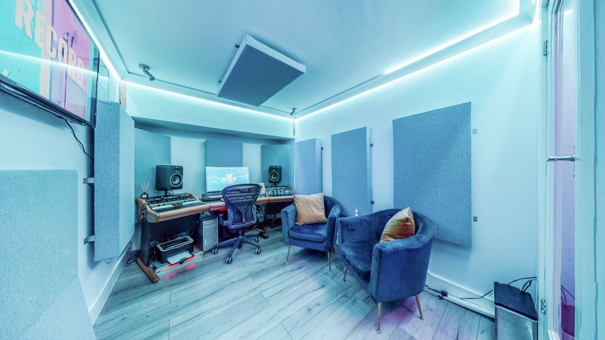 recording studio at Hot Money Studios