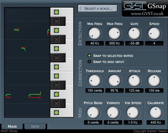 GSnap audacity plugin interface